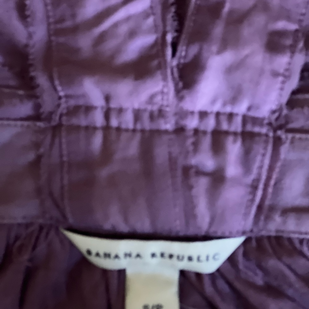 Banana Republic top, purple - Picture 8 of 11